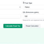 Road Tax Calculator for Ireland.